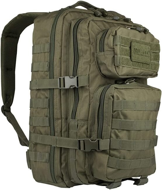 Kuprinė Mil-tec Assault pack 36L žalia
