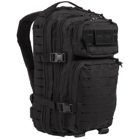 Mil-tec juoda Laser cut 36l