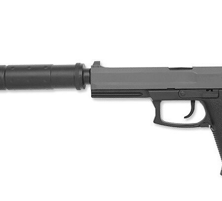 ASG - DL 60 SOCOM pistoleto kopija su duslintuvu - spyruoklė - 15918