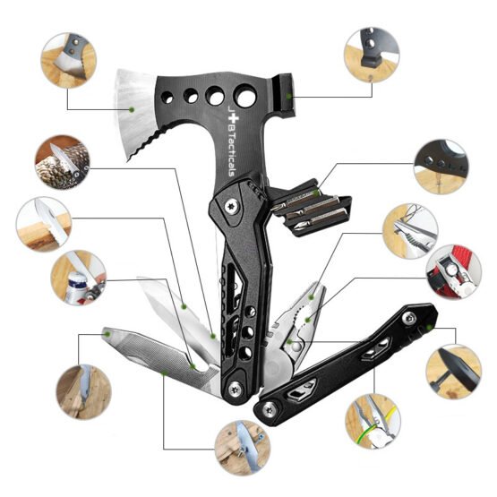 Multitool JB Tacticals Hatchet 17in1
