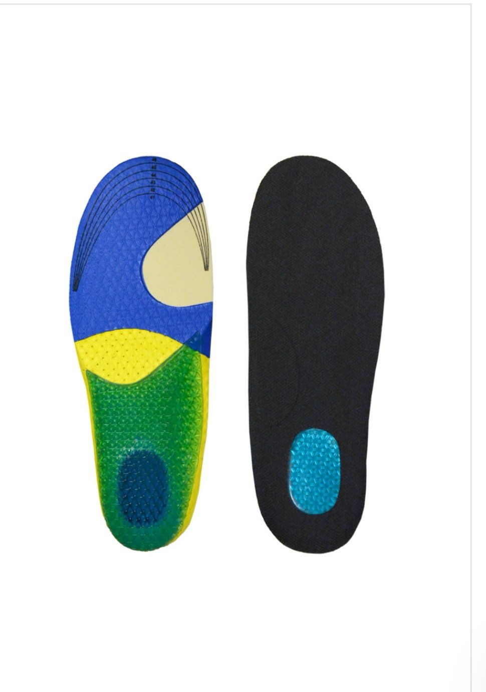 Vidpadžiai su geliniu kulno paminkštinimu