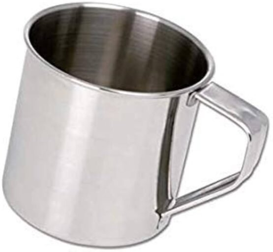 Metalinis puodelis 500ML
