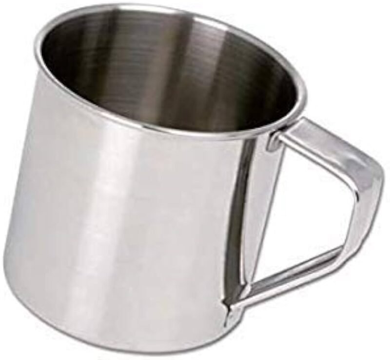 Metalinis puodelis 500ML
