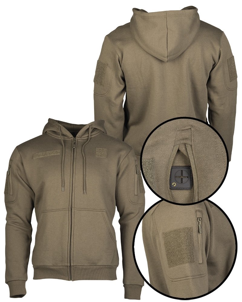 Mil - tec taktinis džemperis HOODIE - Image 2