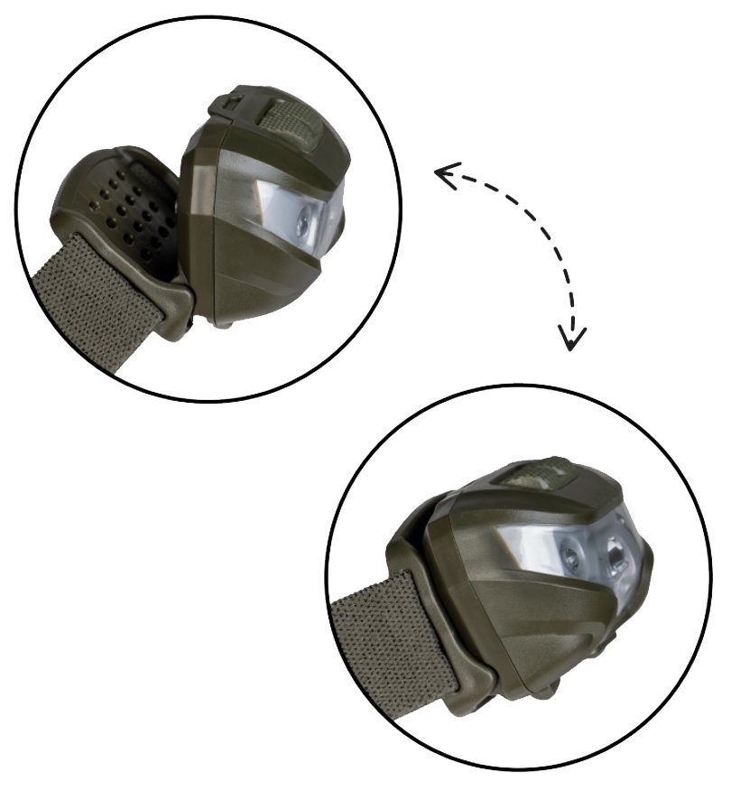 CREE XPE 200lm Mil-Tec prožektorius - Image 2