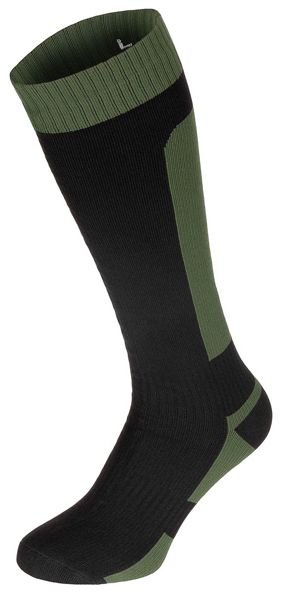 Neperšlampamos kojinės MFH ilgos OD green/black