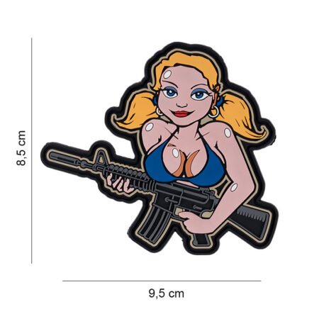 Antsiuvas 3D PVC Tactical girl
